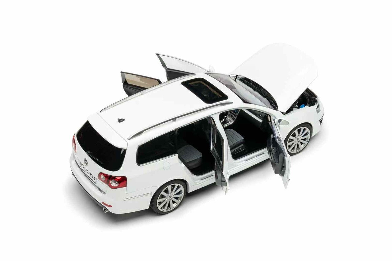 1/18 NZG Volkswagen Passat Estate R36 Wagon (White) Diecast Car