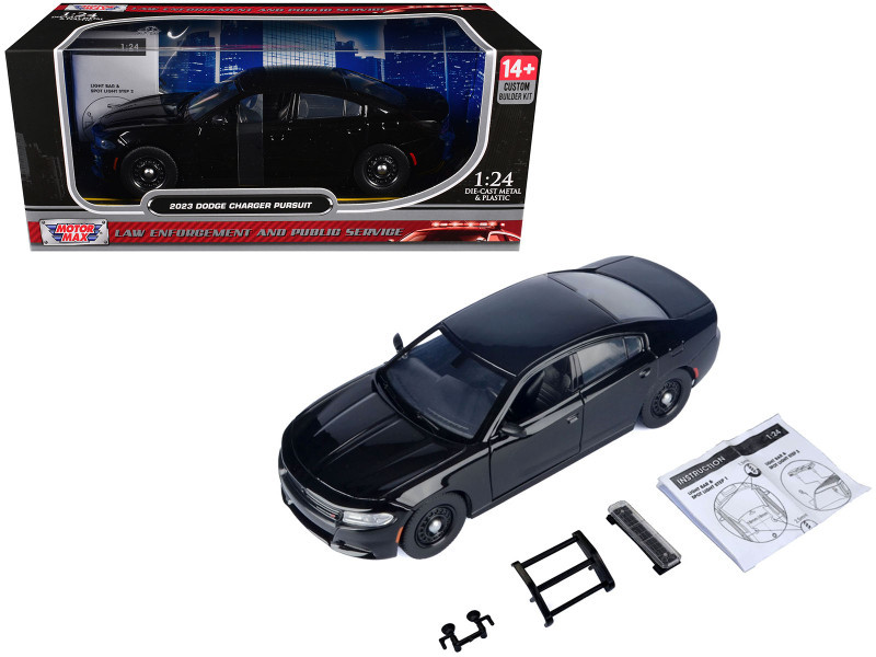2023 Dodge Charger Pursuit Police Car Black 