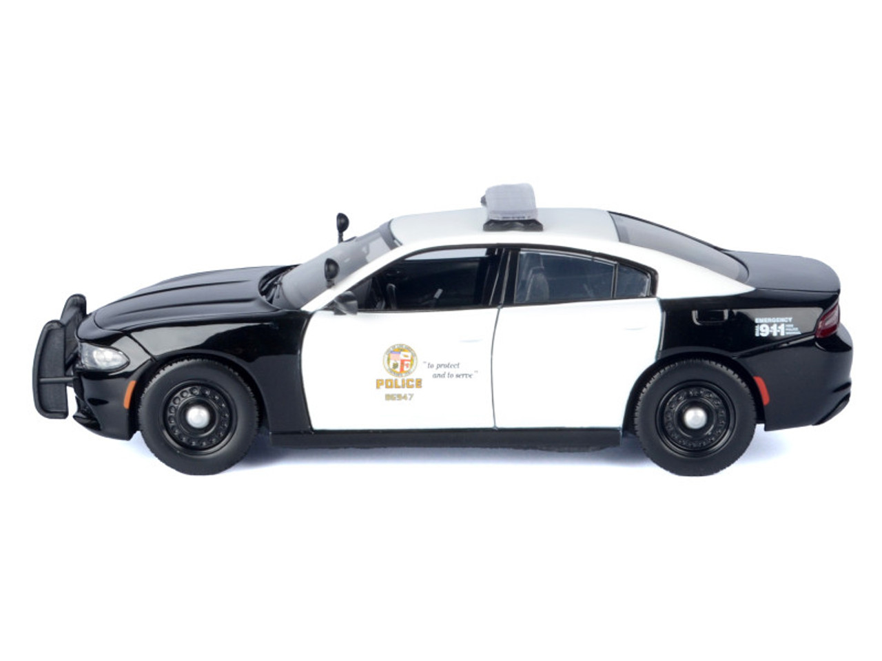 フォース 1/24 Motormax 2023 Dodge Charger Pursuit Police Car 
