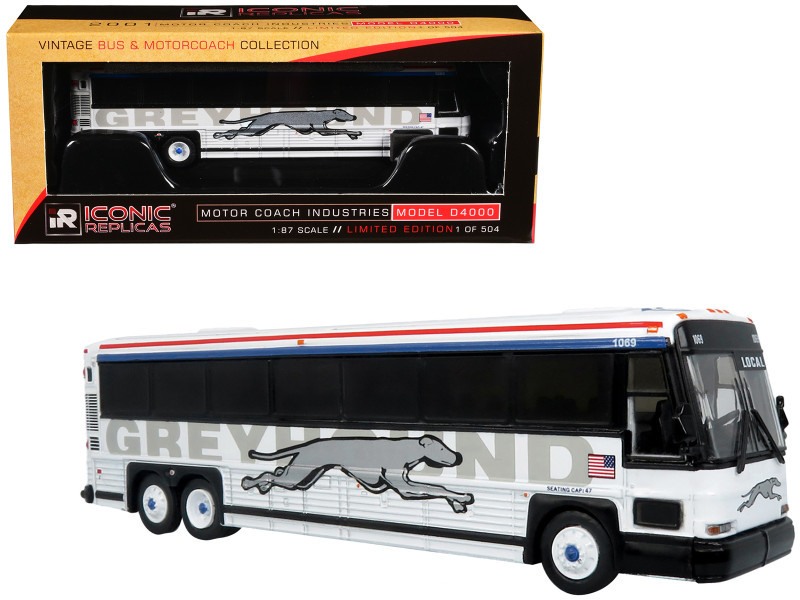 2001 MCI D4000 Coach Bus 