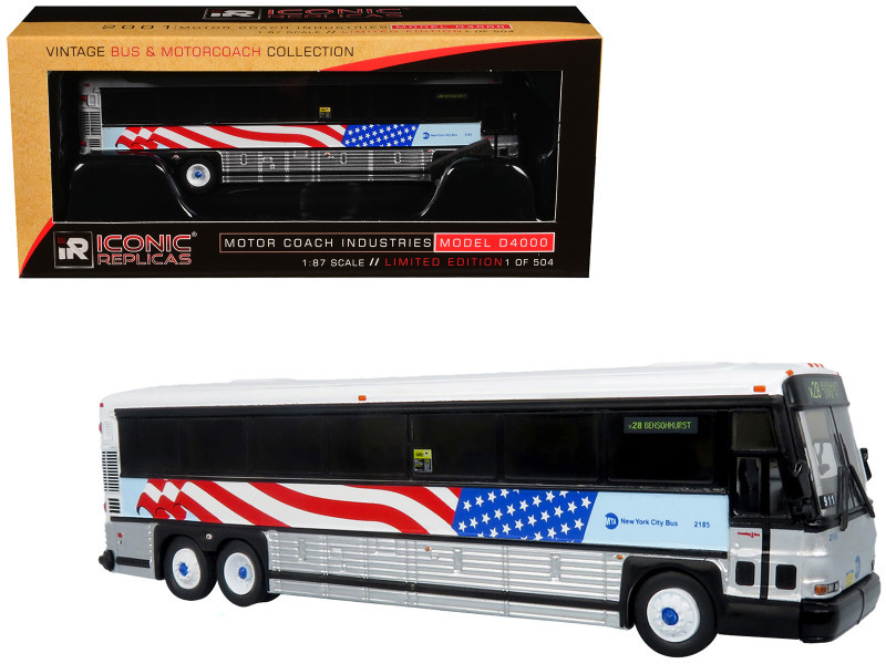 2001 MCI D4000 Coach Bus 