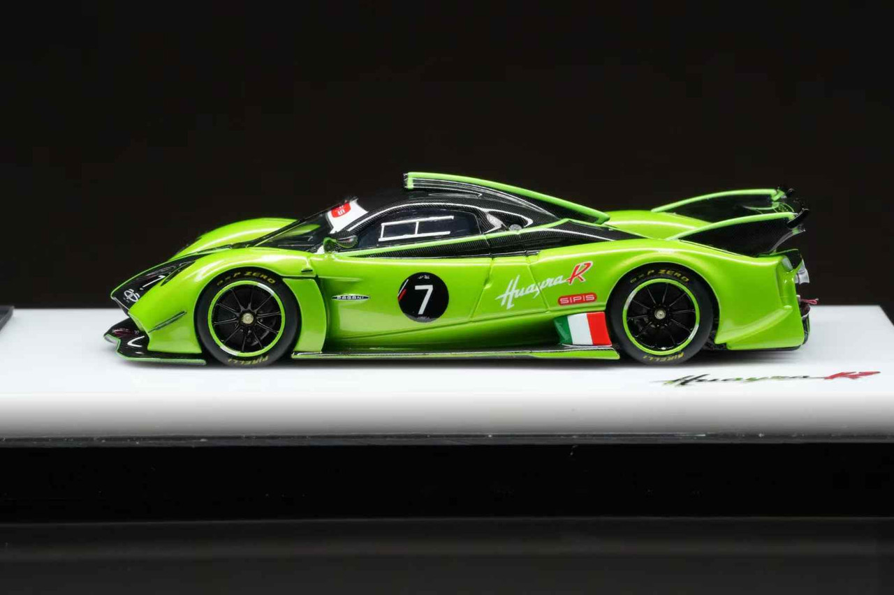 1/64 DMY64 Pagani Huayra R #7 (Verde Firenze Green) Car