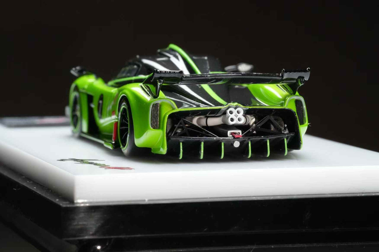 DMY 1/64 パガーニ ウアイラR 1/64 DMY64 Pagani Huayra R #7 (Verde Firenze Green) Car