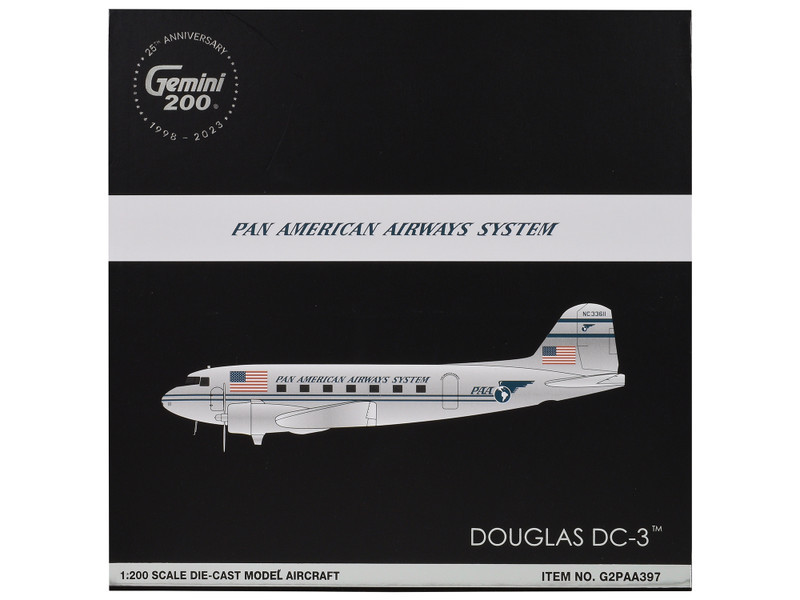 Douglas DC-3 Commercial Aircraft 