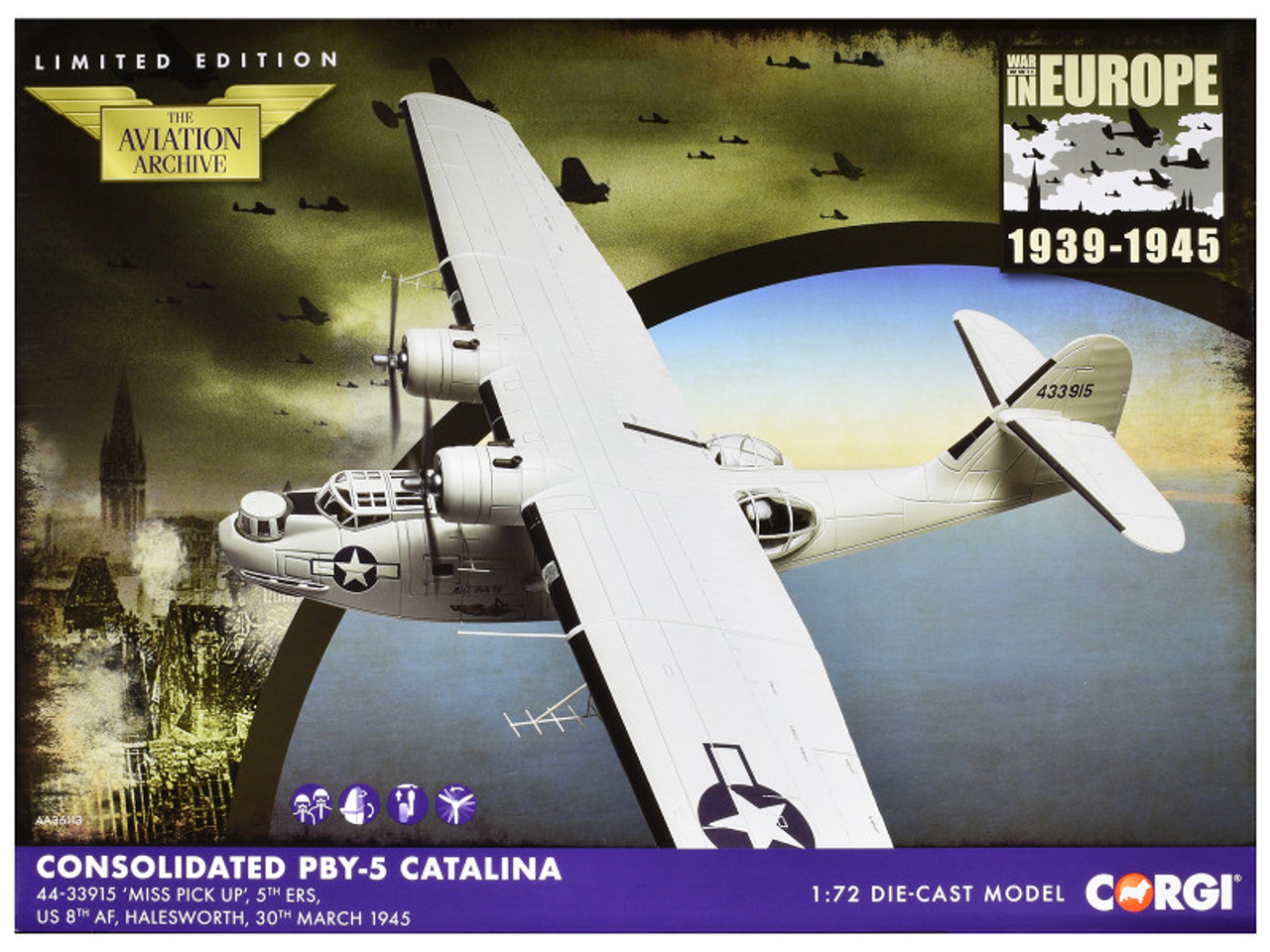 Consolidated PBY-5 Catalina Patrol Aircraft 