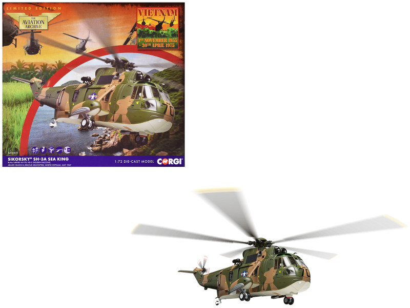 Sikorsky SH-3A Sea King Helicopter 