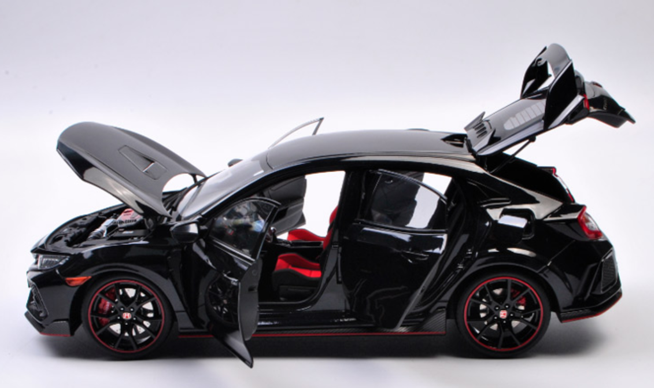 1/18 LCD Honda Civic Type-R Type R TypeR FK8 (Black) Diecast Car Model