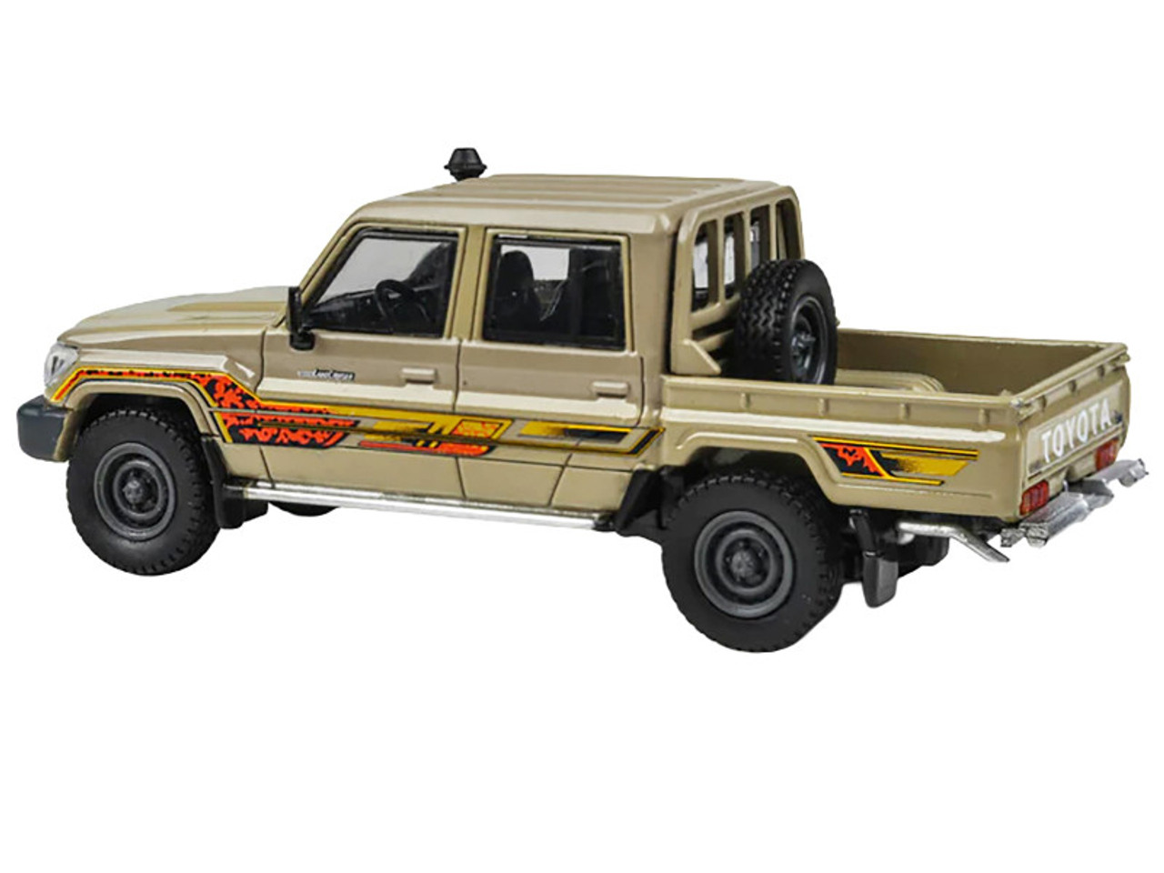 1/64 Paragon 2014 Toyota Land Cruiser LC79 (Sandy Taupe Yellow) Diecast Car Model 1/64 Paragon 2014 Toyota Land Cruiser LC79 (Sandy Taupe Yellow) Diecast Car Model