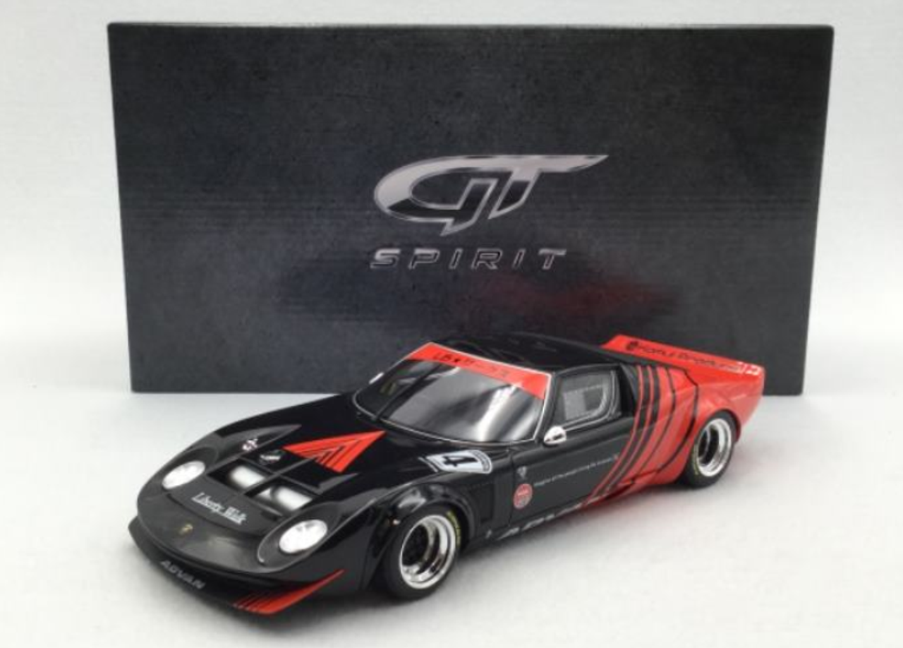 1/18 GT Spirit GTSpirit Lamborghini Miura Advan LB Works Liberty Works Resin Car Model Limited