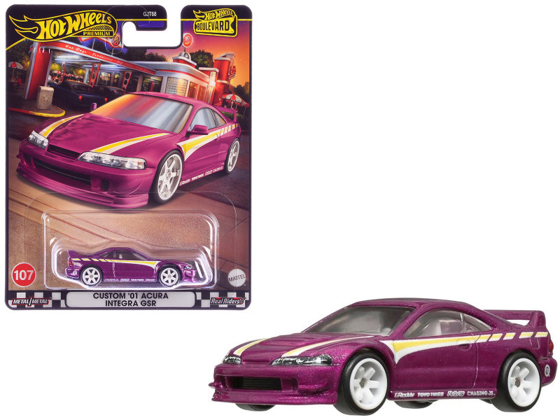 あみ 2001 Acura Integra GSR Custom Purple Metallic with Graphics and