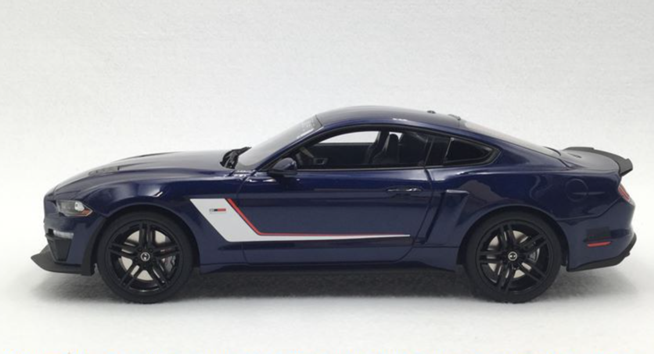 1/18 GT Spirit Ford Mustang GT Roush Stage (Dark Blue) Resin Car Model Limited