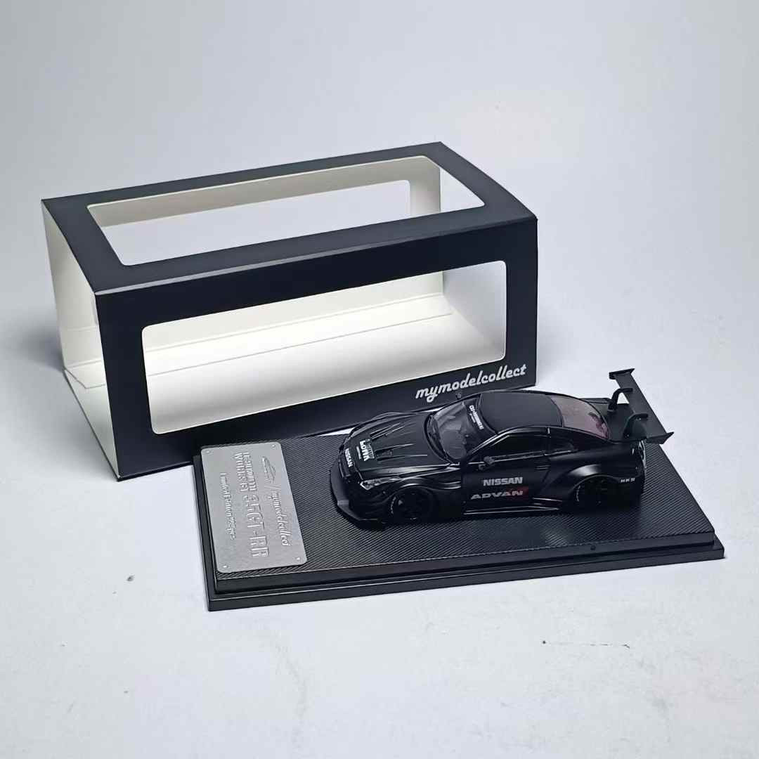 LB★Works Nissan GT-R Matte Black 1:64 1/64 MC Nissan Skyline GT-R GTR R35 LB Works 35GT-RR (Matte Black