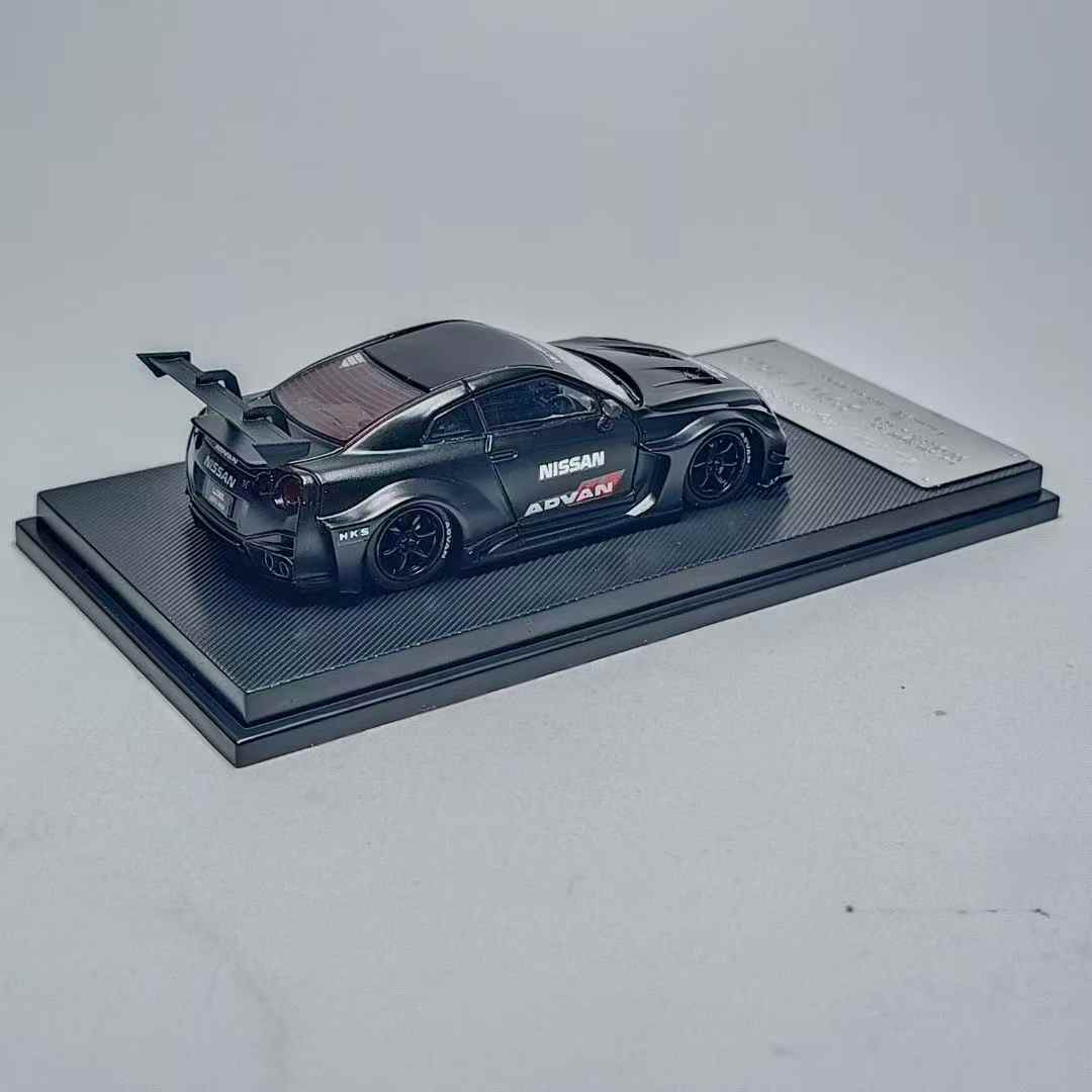 1/64 MC Nissan Skyline GT-R GTR R35 LB Works 35GT-RR (Matte Black