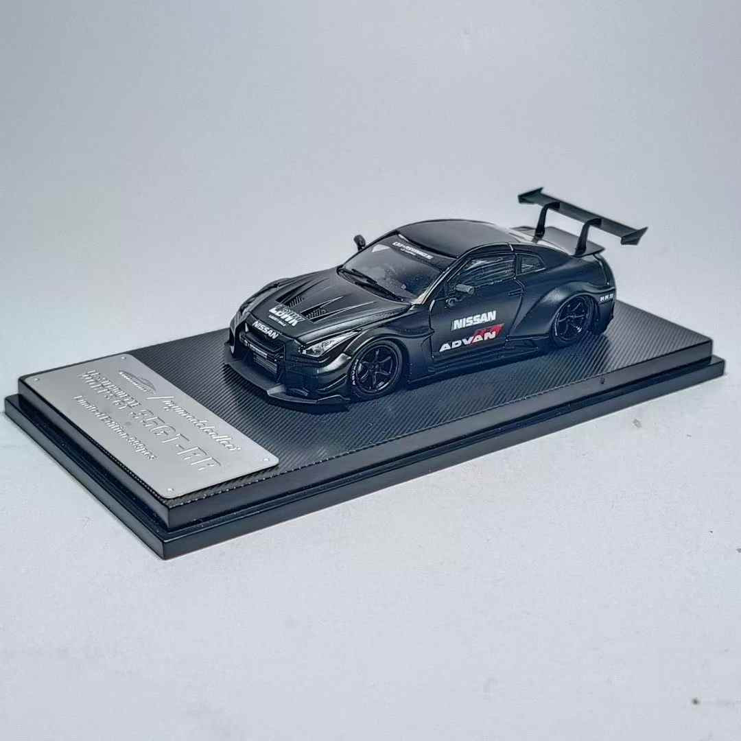1/64 MC Nissan Skyline GT-R GTR R35 LB Works 35GT-RR (Matte Black