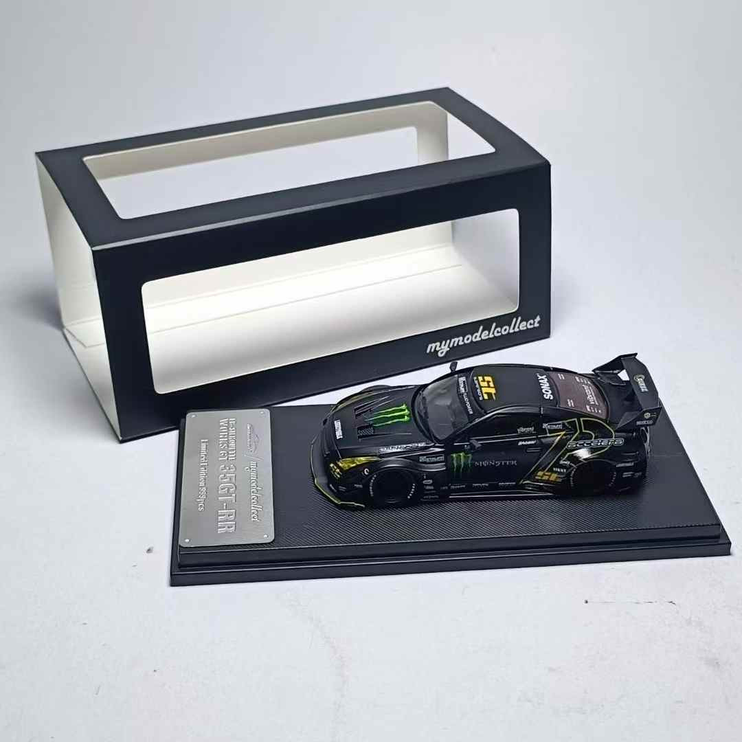 1/64 MC Nissan Skyline GT-R GTR R35 LB Works 35GT-RR (Matte Black