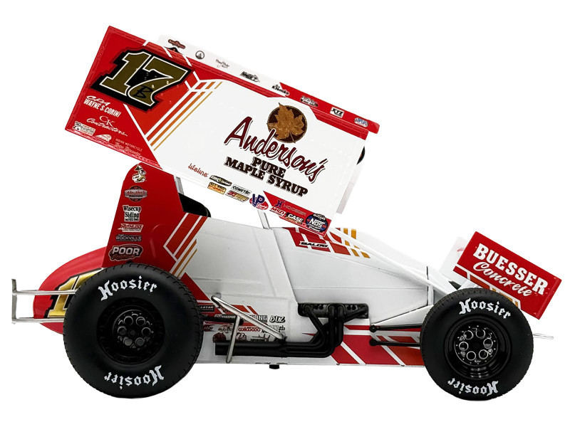 1/18 ACME 2025 #17B Anderson's Pure Maple Syrup Sprint Car - Bill Balog Diecast Car Model