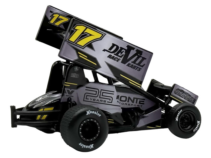 1/50 ACME 2025 #17 Monte Motorsports Sprint Car - Cory Eliason Diecast Car Model