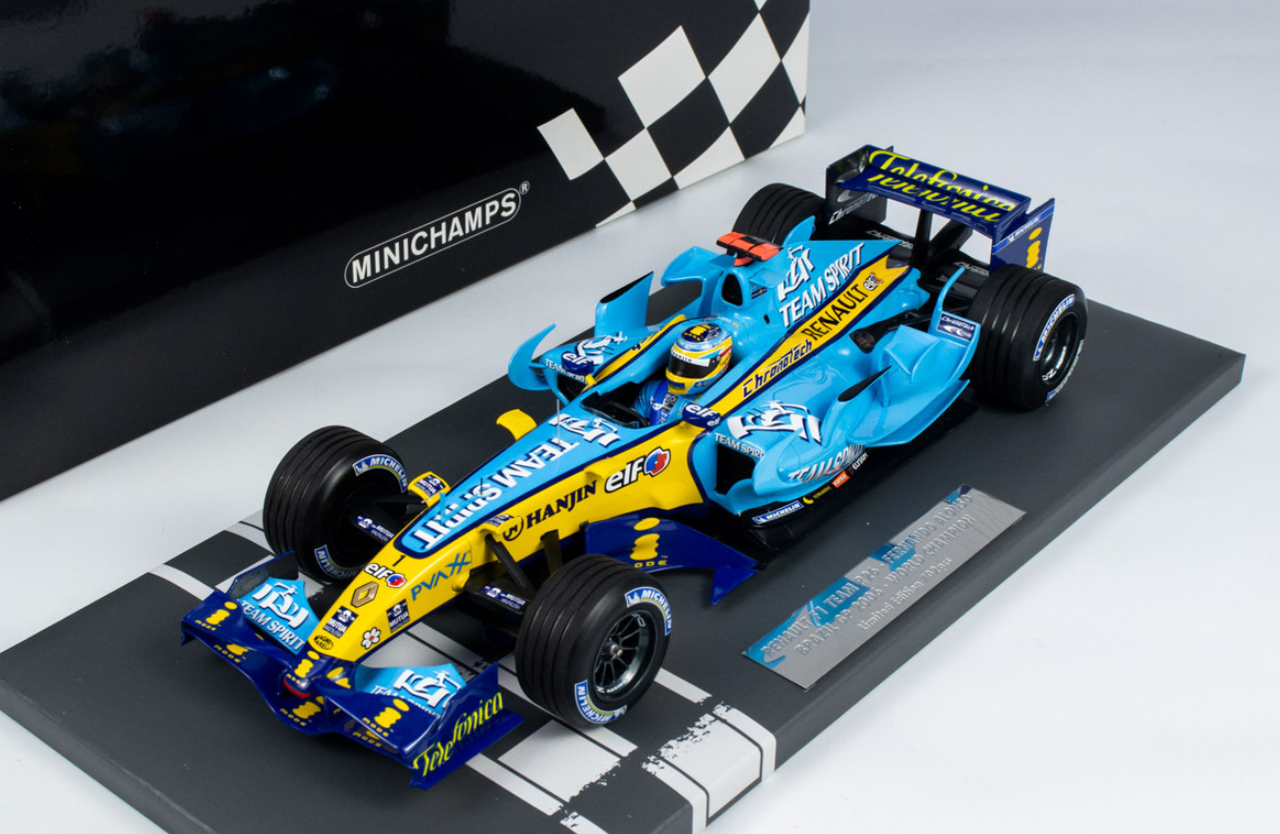 1円～ ホットウィール 1/18 ルノー F1 Team R26 Fernando Alonso