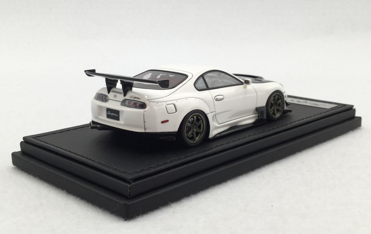 1/43 IG Ignition Model Toyota Supra (JZA80) RZ (White) Car Model 