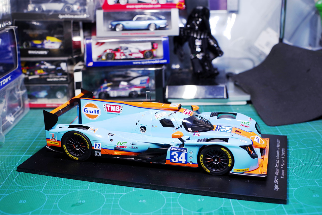 1/18 Spark Onroak Automotive Ligier JS P217 - Gibson - Tockwith Motorsports - Le Mans 2017 Car Model