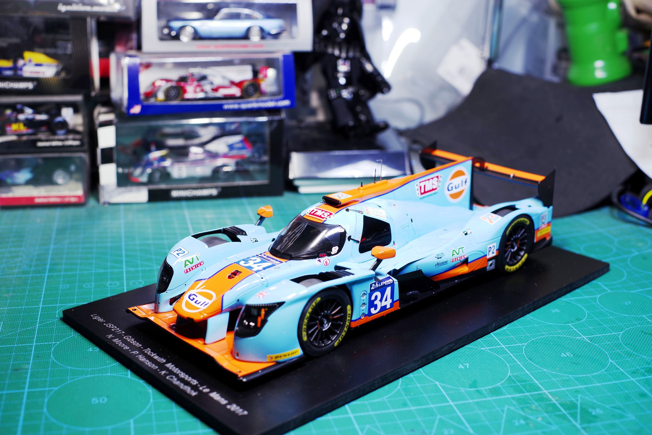 1/18 Spark Onroak Automotive Ligier JS P217 - Gibson - Tockwith Motorsports - Le Mans 2017 Car Model