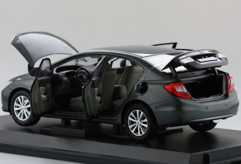 1/18 Dealer Edition Honda Civic (Grey) 9th Generation (2012–2015