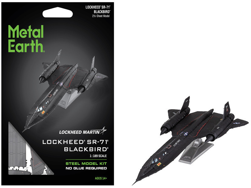 Model Kit Lockheed SR-71 Blackbird Aircraft 
