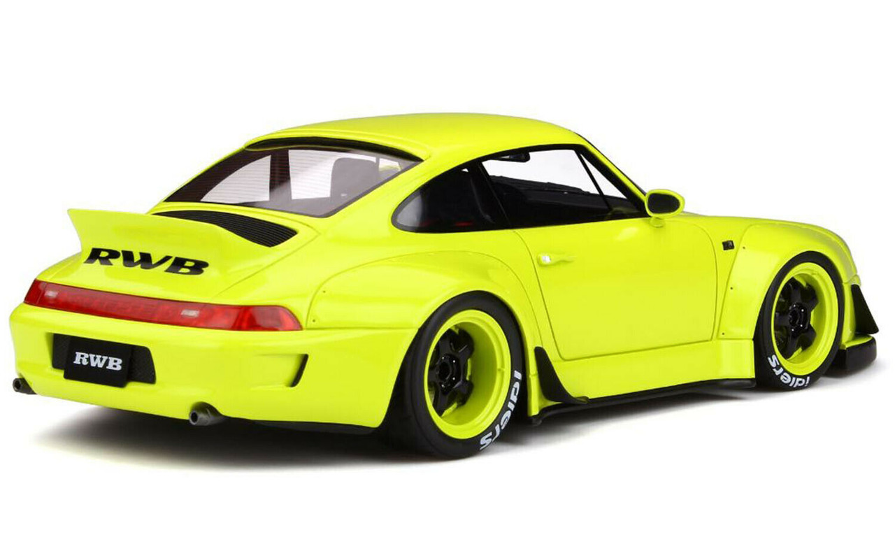 1/18 GT Spirit GTSpirit Porsche 911 993 RWB Duck Tail (Citron Yellow) Resin  Car Model