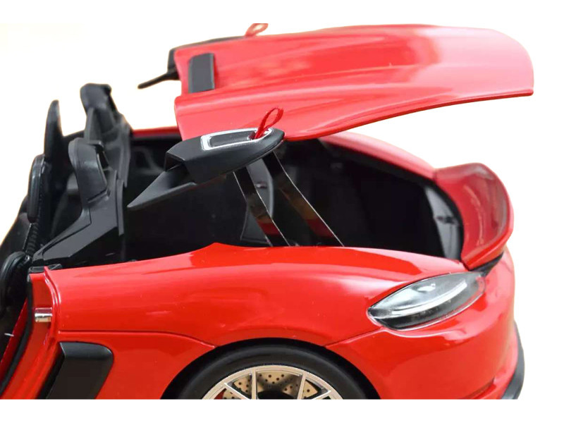 1/18 Norev 2023 Porsche 718 Cayman Spyder RS (Red) Diecast Car