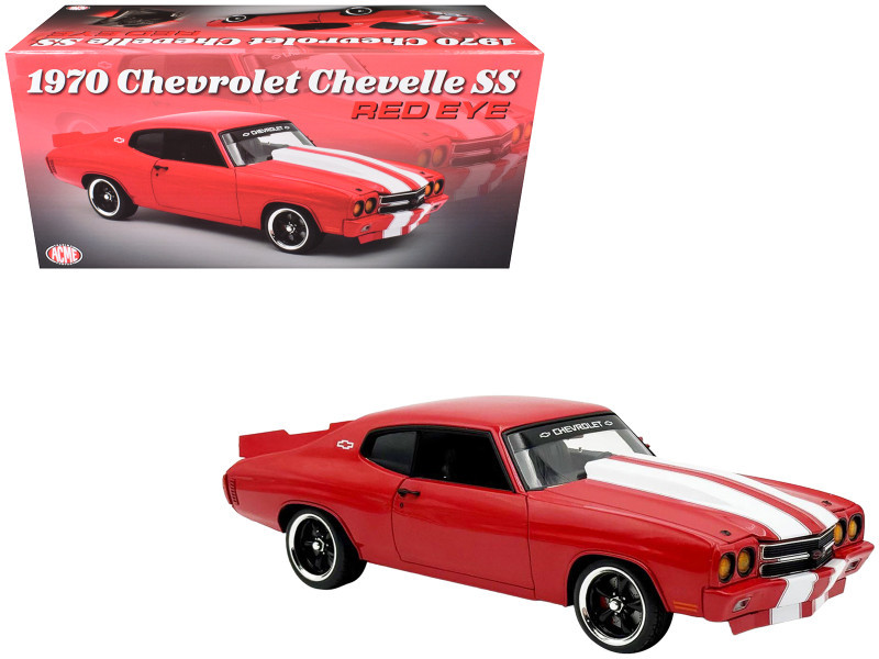 1/18 ACME 1970 Chevrolet Chevelle SS Red Eye Diecast Car Model