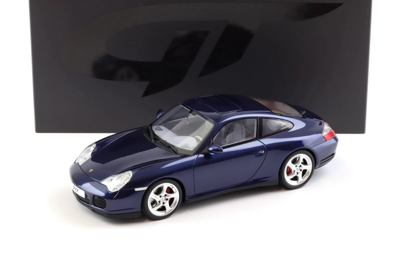 1/18 GT Spirit 2002 Porsche 911 996.2 Carrera 4S (Dark Blue) Car
