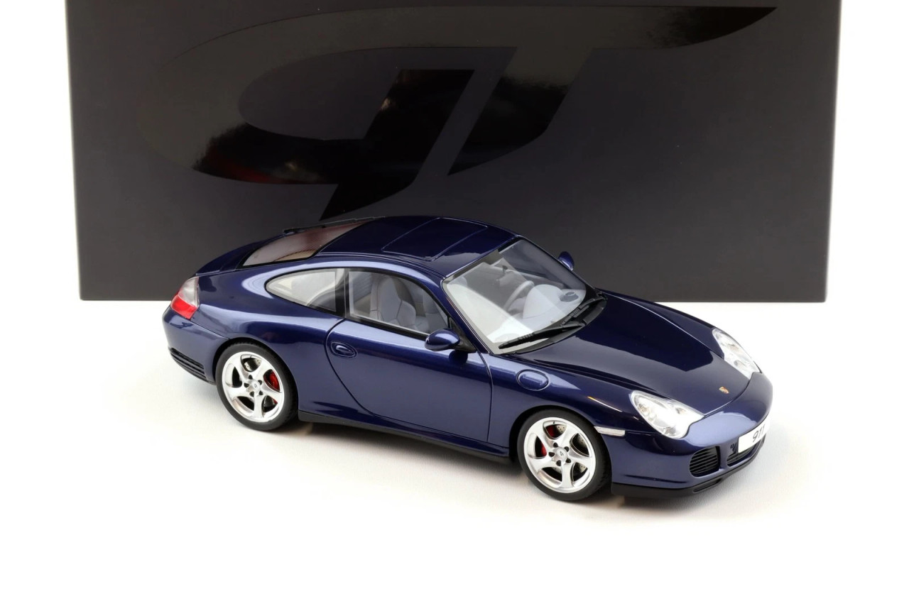 1/18 GT Spirit 2002 Porsche 911 996.2 Carrera 4S (Dark Blue) Car