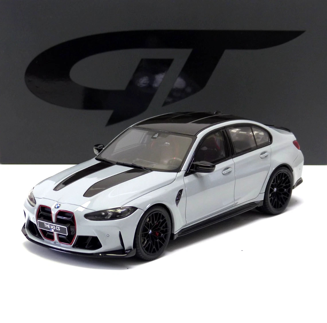 1/18 GT Spirit 2024 BMW M3 CS G80 (Brooklyn Grey Metallic) Car