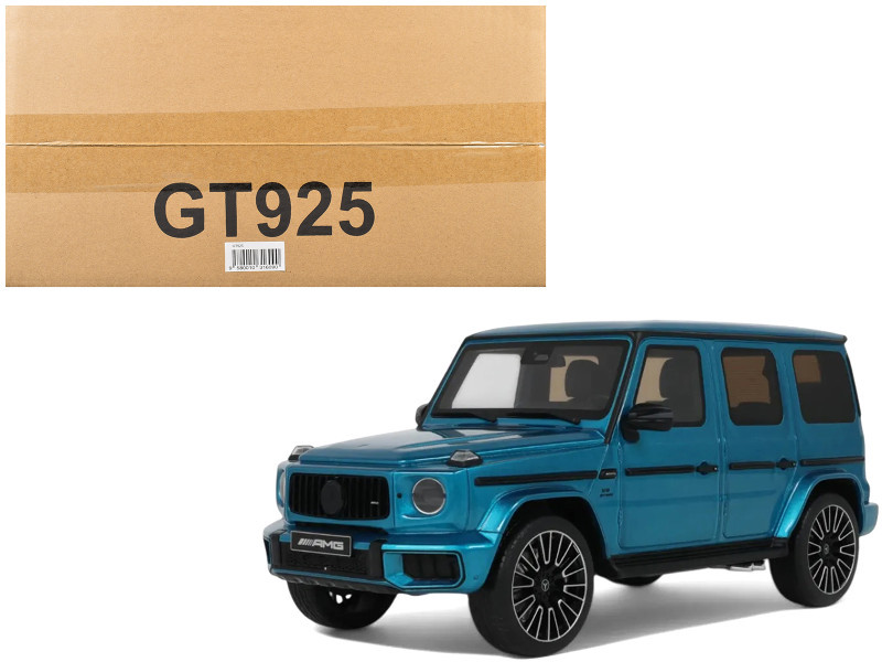 1/18 GT Spirit 2024 Mercedes-Benz G63 AMG (Hyper Blue Magno) Car