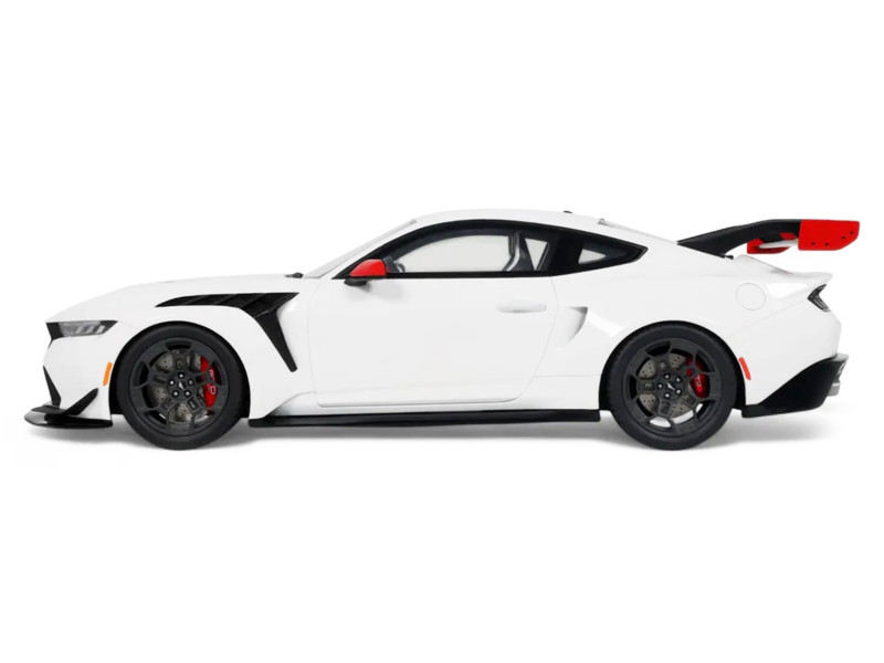 1/18 GT Spirit 2025 Ford Mustang GTD "Spirit of America" (Performance White) Car Model
