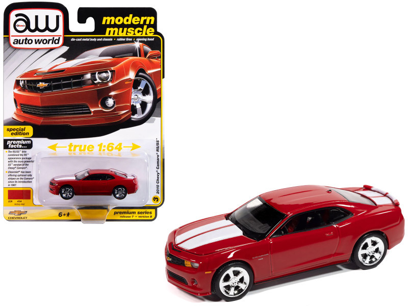 1/64 Auto World 2010 Chevrolet Camaro RS/SS (Victory Red with