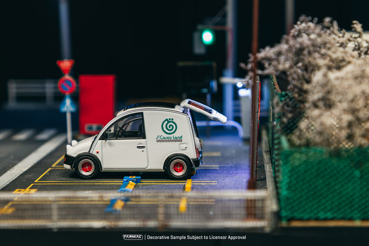 1/64 Tarmac Works Nissan S-Cargo (White) Diecast Car Model