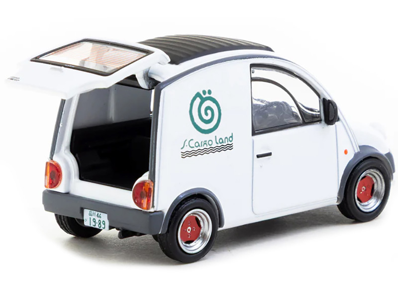 1/64 Tarmac Works Nissan S-Cargo (White) Diecast Car Model