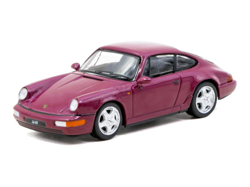 1/64 Tarmac Works Porsche 911 964 RS (Ruby Star Red) Diecast Car Model