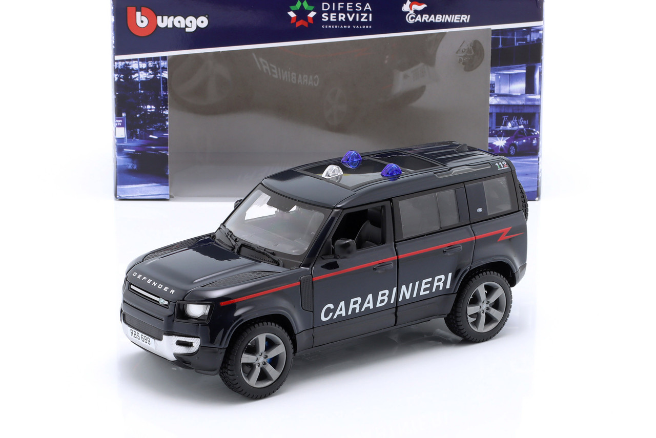 その他 K* 1/24 BBurago 2022 Land Rover Defender 110 Carabinieri (Dark