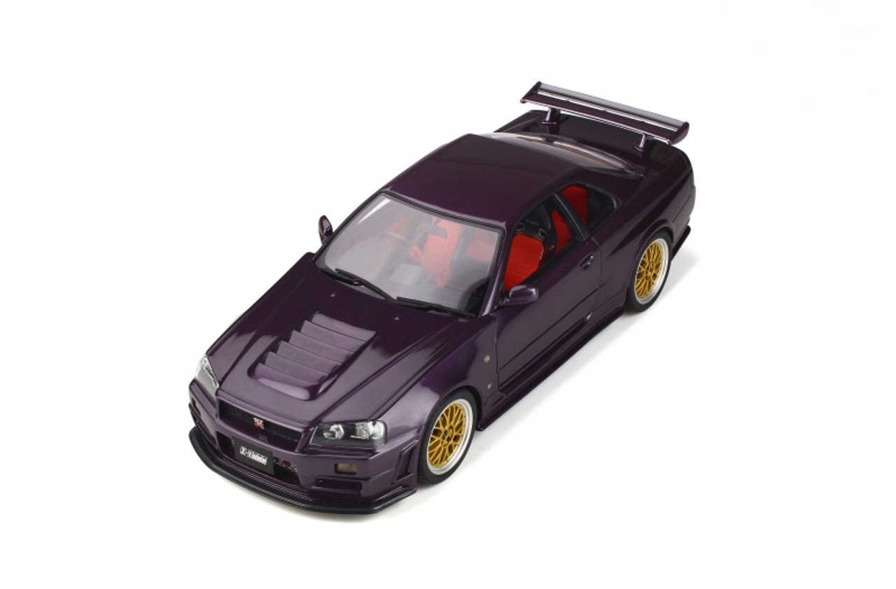 1/18 OTTO Nissan Skyline GT-R GTR Nismo Z-Tune (R34) (Purple 