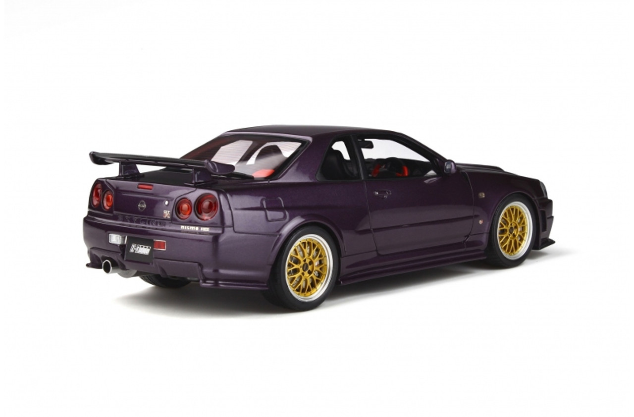 1/18 OTTO Nissan Skyline GT-R GTR Nismo Z-Tune (R34) (Purple) Resin Car  Model