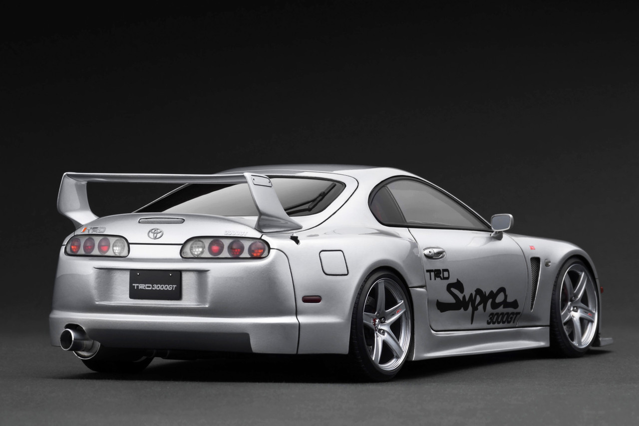 1/18 IG Ignition Model Toyota Supra (A80) TRD 3000GT (Silver