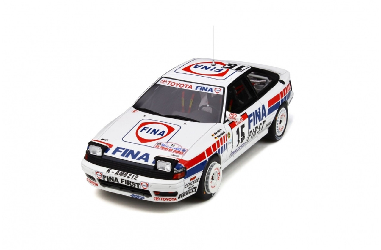 1/18 OTTO Toyota Celica GT-Four (ST165) Tour de Corse 1991 Resin Car Model