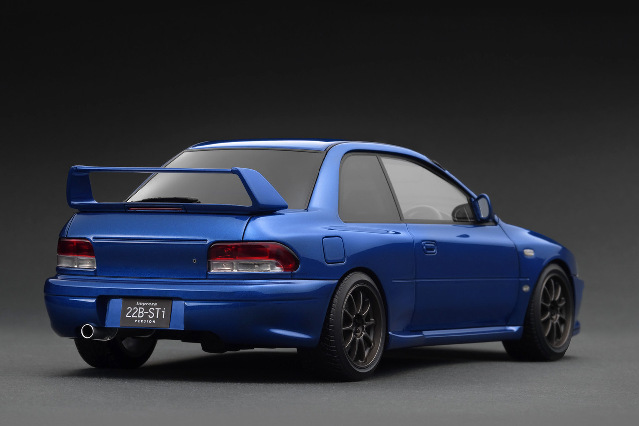 ミニカー Ignition model Impreza 22B-STi IG3668 1/18 IG Ignition Model Subaru Impreza 22B-STi Version (GC8) (Blue