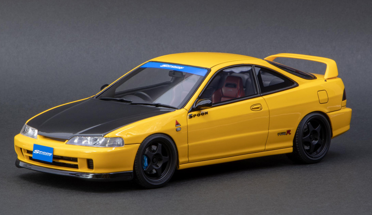ignition model 【IG3055】インテグラタイプＲ　DC2 IG3055 Honda INTEGRA (DC2) TYPE R Pearl White With B18C VTEC