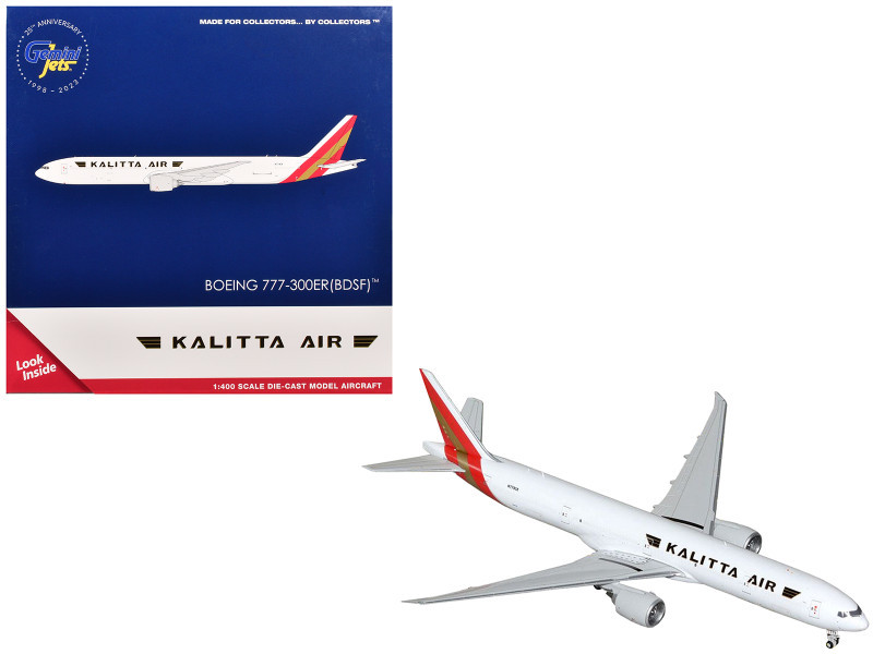 1/400 カリッタ 777-300ERSF N779CK Boeing 777-300ER Commercial Aircraft 