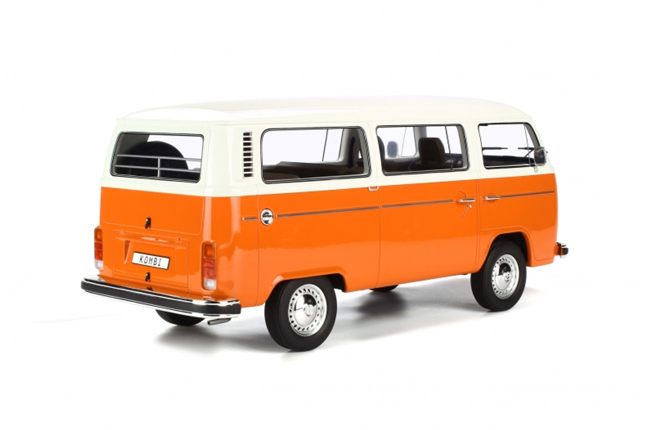 1/12 OTTO Volkswagen VW Kombi T2 Bus (Orange) Resin Car Model