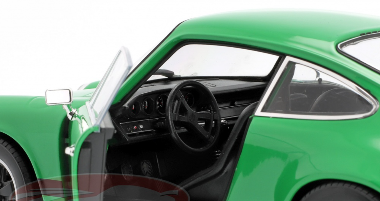 1/18 Welly 1973 Porsche 911 Carrera RS (Green) Diecast Car Model