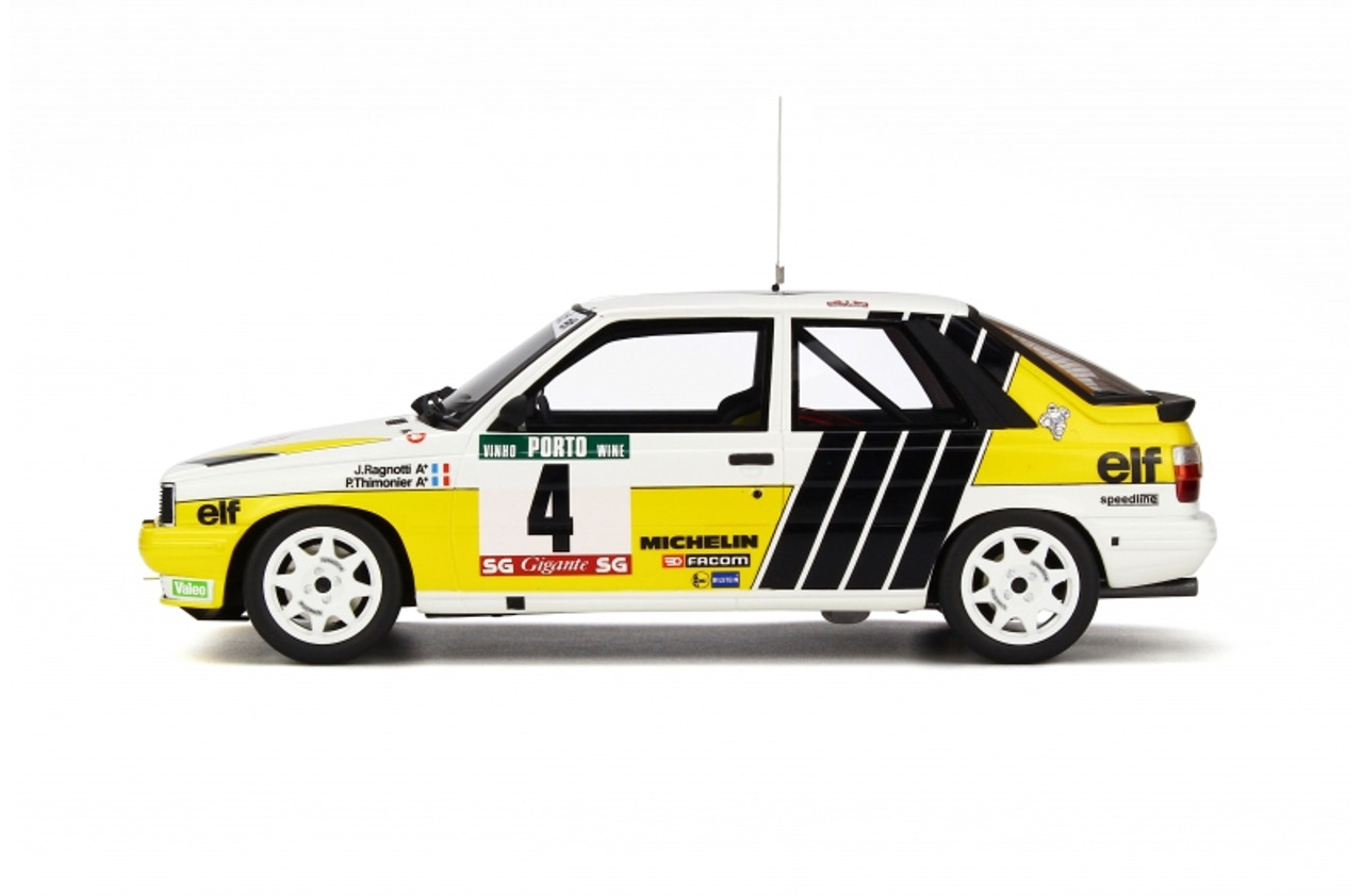 1/18 OTTO Renault R11 Turbo Rallye du Portugal Resin Car Model